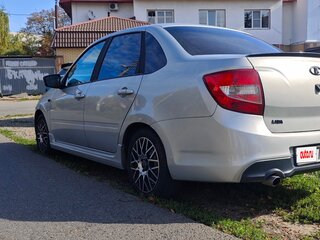 2014 Lada (ВАЗ) Granta I, серый, 490000 рублей, вид 4