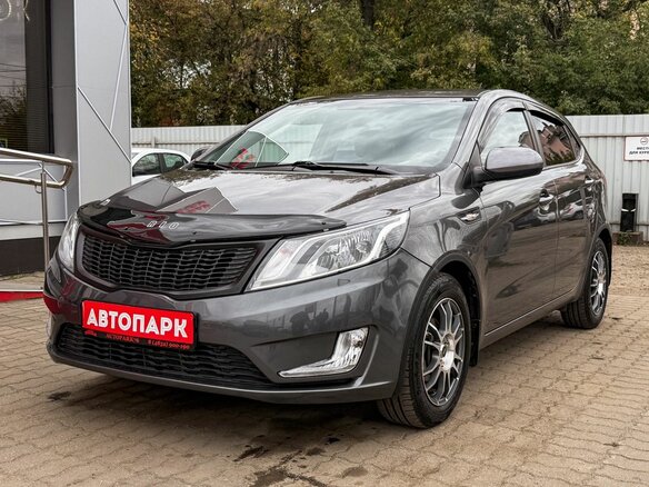 2013 Kia Rio 5-speed III, серый - вид 3