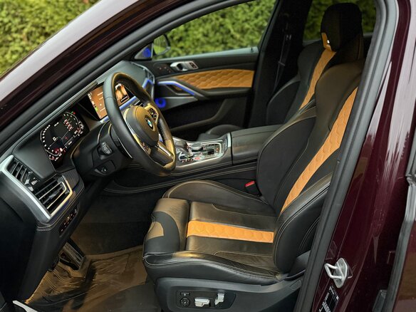 2020 BMW X6 M Competition III (F96), фиолетовый, 9600000 рублей - вид 11