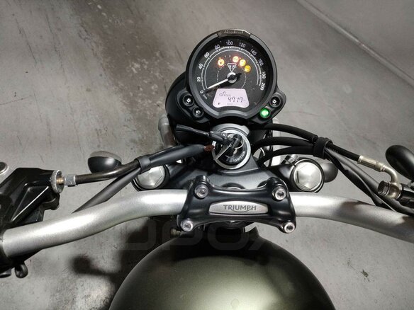 2022 Triumph Scrambler, зелёный, 1050000 рублей - вид 5