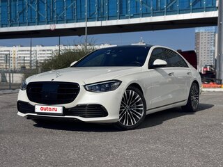 2022 Mercedes-Benz S-Класс 450 Long 4MATIC VII (W223), белый, 9800000 рублей, вид 1