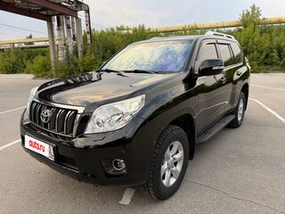 2012 Toyota Land Cruiser Prado 150 Series, чёрный, 3500000 рублей, вид 4