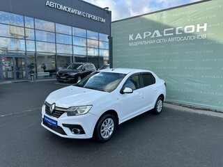 2020 Renault Logan II Рестайлинг, белый, 845000 рублей, вид 1