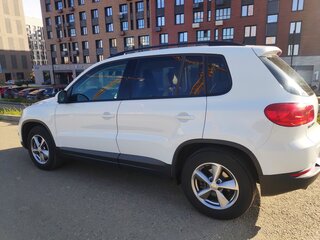 2014 Volkswagen Tiguan I Рестайлинг, белый, 1199000 рублей, вид 4