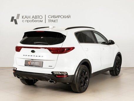 2021 Kia Sportage IV Рестайлинг, белый, 2530000 рублей, вид 3