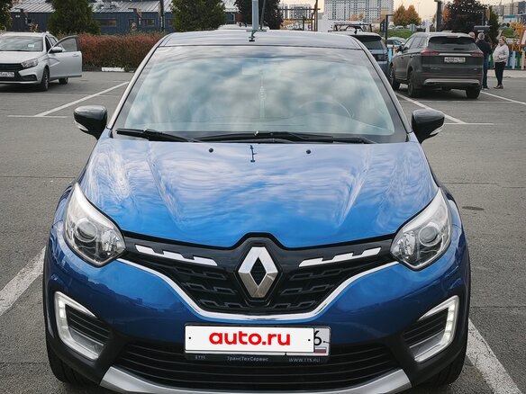 2020 Renault Kaptur I Рестайлинг, синий, 1450000 рублей