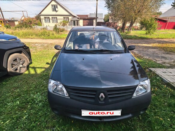 2009 Renault Logan I, серый, 405000 рублей