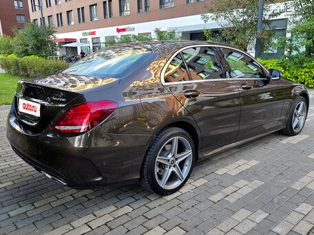 2015 Mercedes-Benz C-Класс 200 IV (W205), коричневый, 2590000 рублей, вид 4