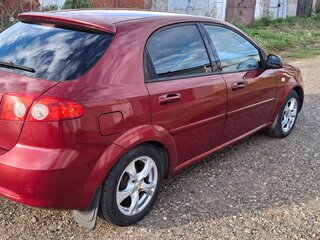 2007 Chevrolet Lacetti I, красный, 300000 рублей, вид 4