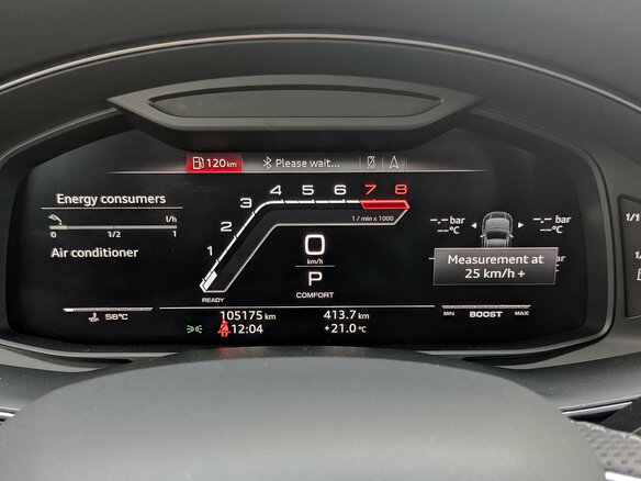 2018 Audi Q8 55 TFSI I (4M), оранжевый, 5150000 рублей - вид 16