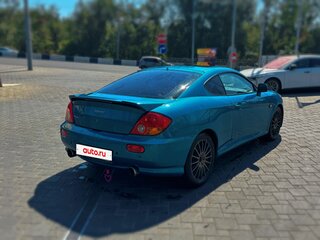 2002 Hyundai Tiburon II (GK), голубой, 650000 рублей, вид 5