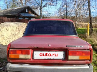 2006 Lada (ВАЗ) 2107, пурпурный, 110000 рублей, вид 3