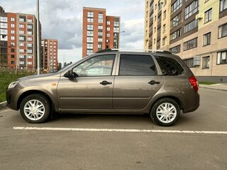 2015 Lada (ВАЗ) Kalina II, коричневый, 420000 рублей, вид 1
