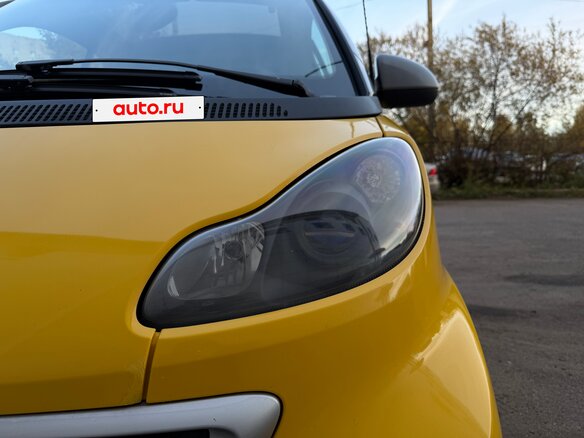 2015 Smart Fortwo II, жёлтый, 780000 рублей - вид 10