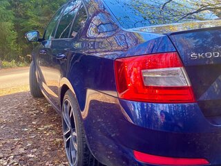 2014 Skoda Octavia III (A7), синий, 1450000 рублей, вид 1