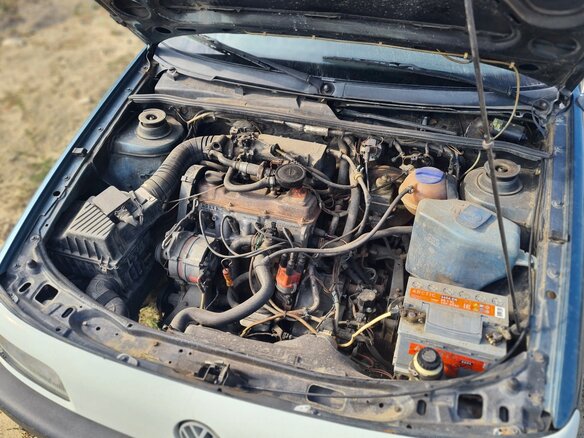 1993 Volkswagen Passat B3, синий, 280000 рублей - вид 6