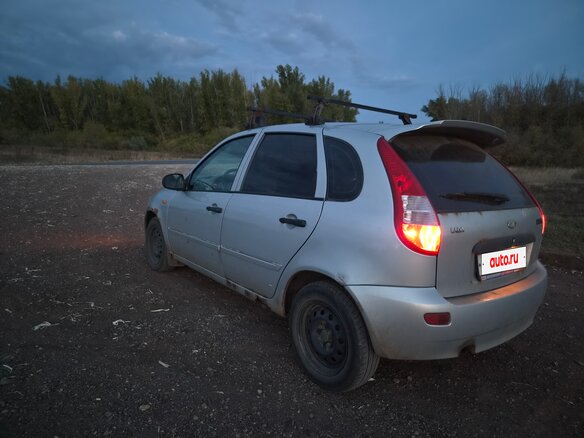 2008 Lada (ВАЗ) Kalina I, серебристый, 110000 рублей - вид 6