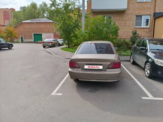 2002 Mitsubishi Galant VIII Рестайлинг, бежевый, 160000 рублей, вид 2