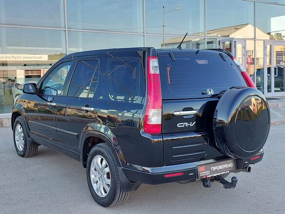 2006 Honda CR-V II Рестайлинг, чёрный, 929000 рублей - вид 8