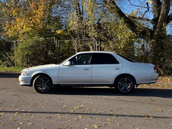 1998 Toyota Cresta V (X100) Рестайлинг, белый, 780000 рублей - вид 6