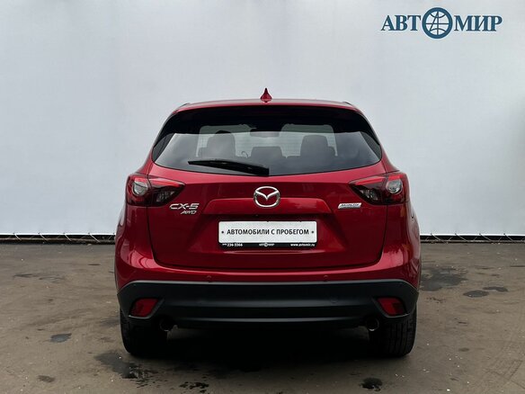 2016 Mazda CX-5 I Рестайлинг, красный, 1715000 рублей - вид 5