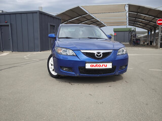 2006 Mazda 3 I (BK) Рестайлинг, синий, 550000 рублей, вид 2
