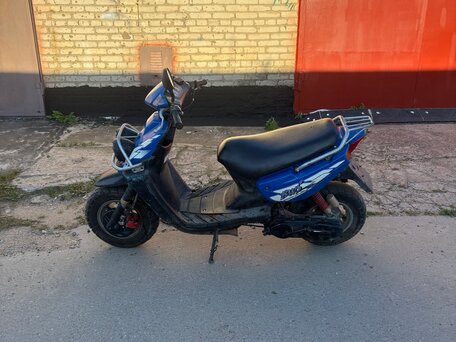 2004 Yamaha BWs, синий, 60000 рублей, вид 2