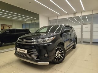 2019 Toyota Highlander III (XU50) Рестайлинг, чёрный, 3650000 рублей, вид 1