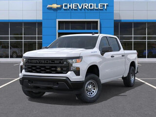 2026 Chevrolet Silverado Double Cab IV (T1XX) Рестайлинг, белый, 7473853 рублей, вид 1