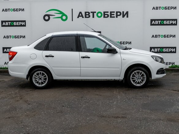 2019 Lada (ВАЗ) Granta I Рестайлинг, белый - вид 4