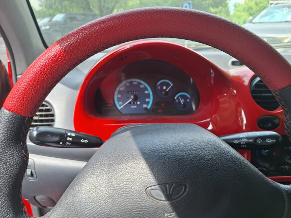 2007 Daewoo Matiz I Рестайлинг, красный, 230000 рублей - вид 5