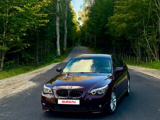 2008 BMW 5 серии 530i V (E60/E61) Рестайлинг, красный, 850000 рублей, вид 1