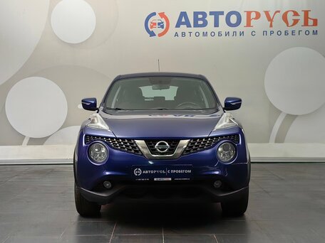 2014 Nissan Juke I Рестайлинг, синий, 959000 рублей, вид 3
