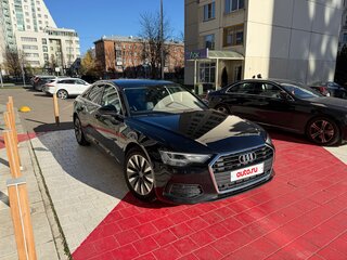 2021 Audi A6 40 TFSI V (C8), чёрный, 3370000 рублей, вид 5