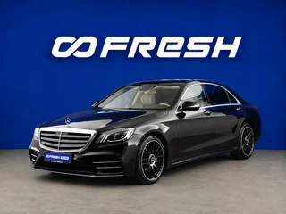2018 Mercedes-Benz S-Класс 350 d Long VI (W222, C217) Рестайлинг, чёрный, 5888444 рублей, вид 5