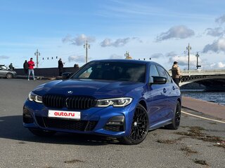 2020 BMW 3 серии 320i xDrive VII (G2x), синий, 3750000 рублей, вид 3