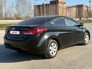 2012 Hyundai Elantra V (MD), чёрный, 950000 рублей, вид 2