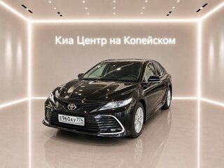 2021 Toyota Camry VIII (XV70) Рестайлинг, чёрный, 3195000 рублей, вид 1