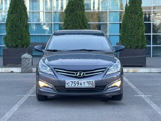 2014 Hyundai Solaris I Рестайлинг, серый, 779000 рублей, вид 2