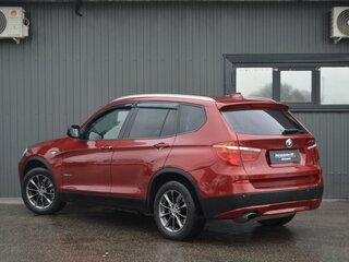 2014 BMW X3 20i xDrive II (F25), красный, 1599888 рублей, вид 4