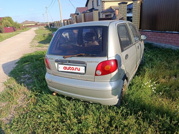 2006 Daewoo Matiz I Рестайлинг, серебристый - вид 1