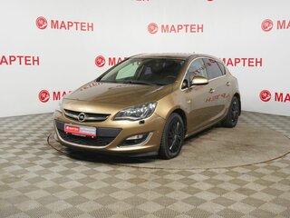 2013 Opel Astra J Рестайлинг, коричневый, 733000 рублей, вид 1