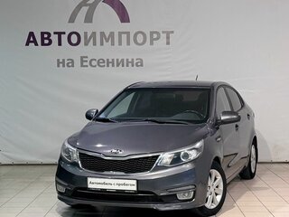 2016 Kia Rio III Рестайлинг, серый, 930000 рублей, вид 1