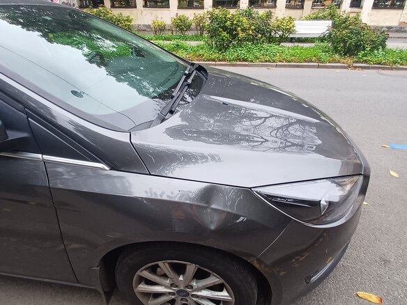 2017 Ford Focus III Рестайлинг, серый - вид 5