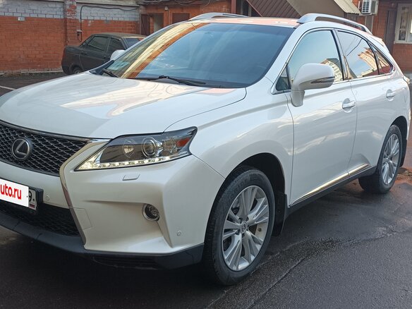 2013 Lexus RX 270 III Рестайлинг, белый, 2850000 рублей