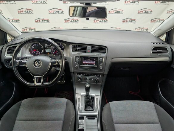 2013 Volkswagen Golf VII, серебристый, 1149000 рублей - вид 12