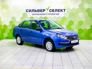 2021 Lada (ВАЗ) Granta I Рестайлинг, синий, 410000 рублей, вид 5