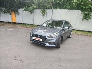 2017 Hyundai Solaris II, серый, 1156000 рублей, вид 1
