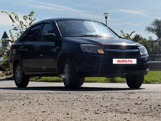 2014 Lada (ВАЗ) Granta I, чёрный, 280000 рублей, вид 5