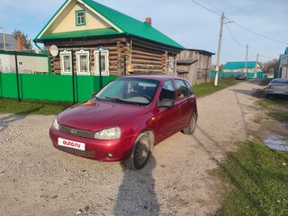 2010 Lada (ВАЗ) Kalina I, красный, 210000 рублей, вид 1